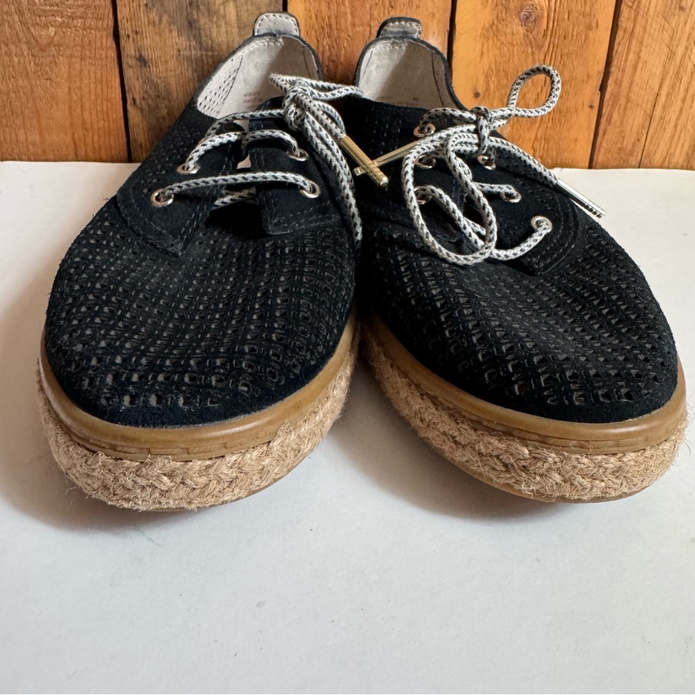 Cole Haan Suede Espadrille Lace Up - Picture 5 of 11
